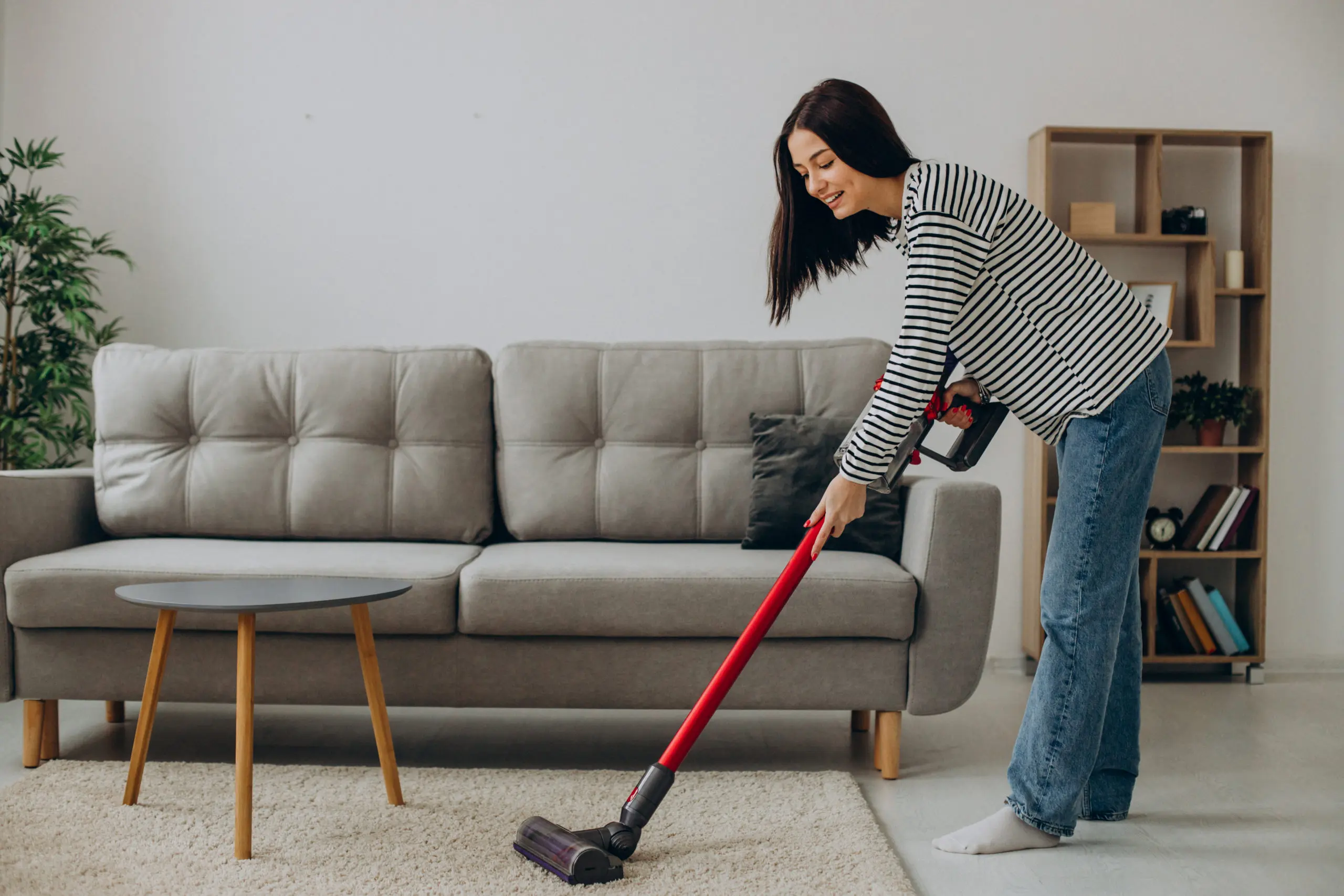 woman-doing-house-work-with-rechargeable-vacuum-cleaner-scaled