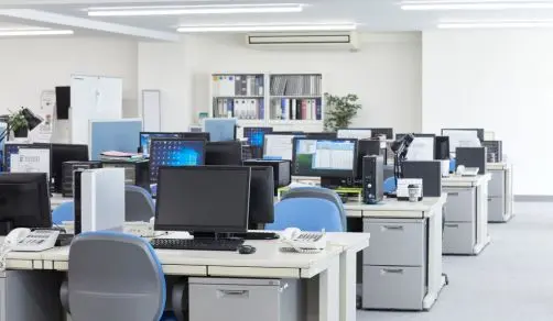 Commercial cleaning for office buildings