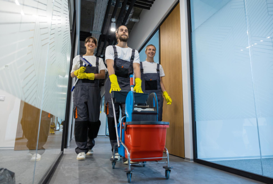 Professional commercial cleaning services for businesses in San Francisco, helping maintain clean and well-maintained commercial facilities.